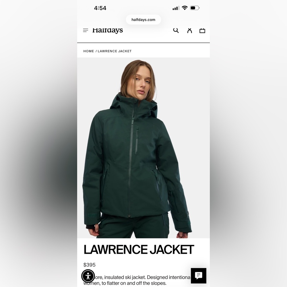 Halfdays Lawrence Jacket in Alpine